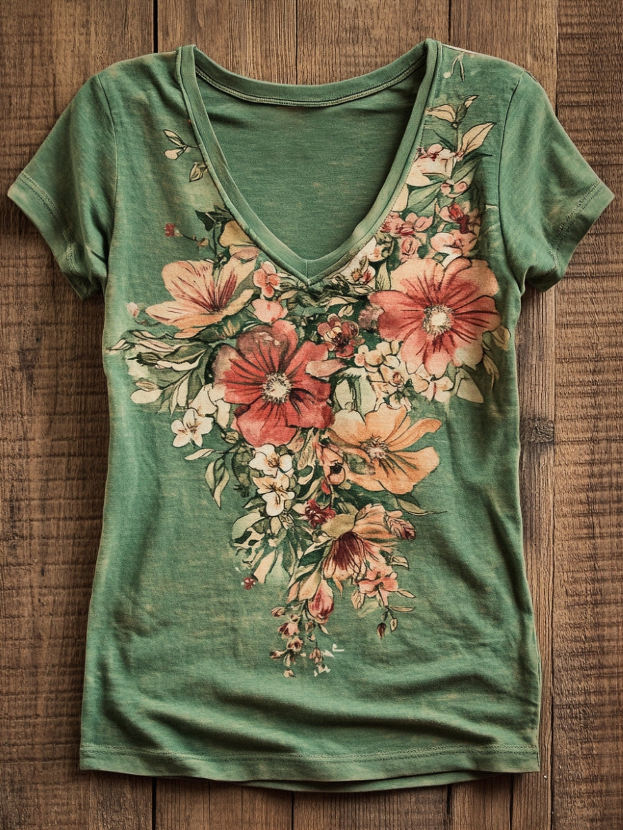 Classic Vintage T-Shirt with a Flattering Fit