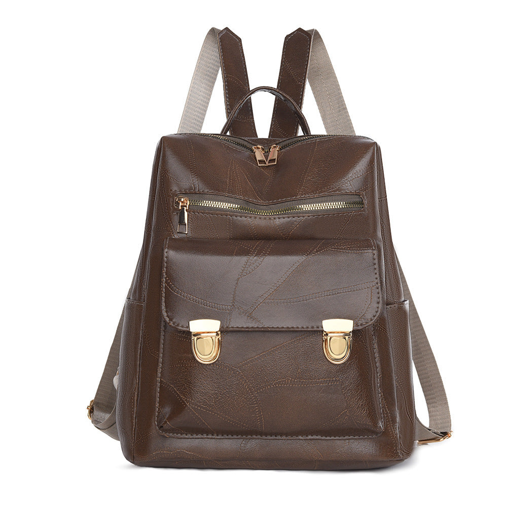 Premium Leather Backpack for Modern Women