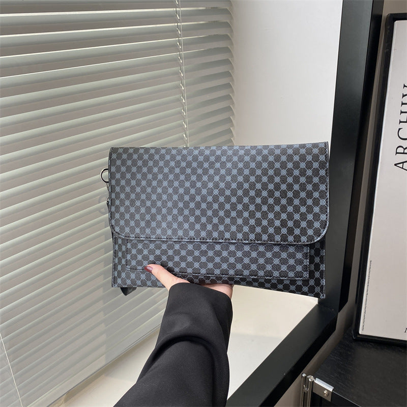 Classic Leather Clutch with Timeless Style