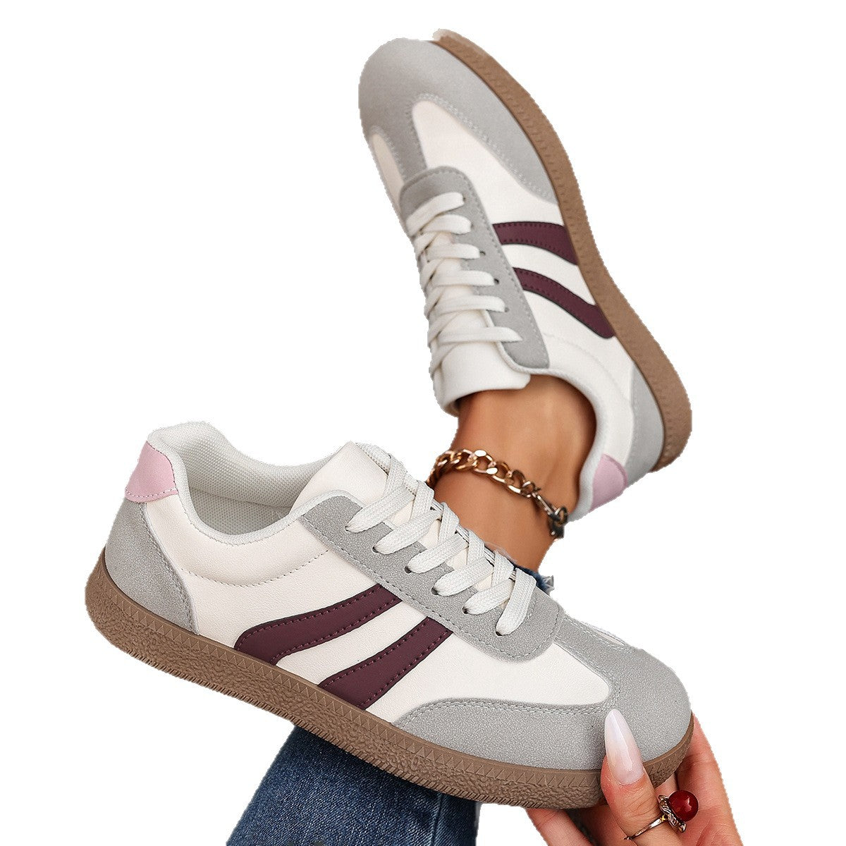 Classic Orthopedic Sneakers with Timeless Style