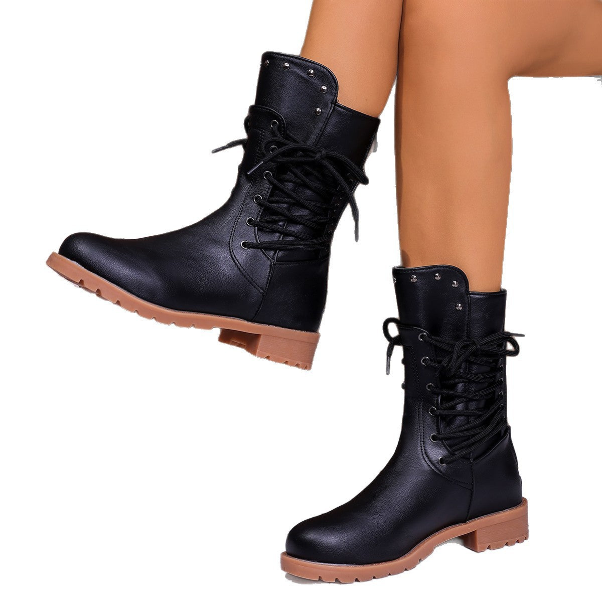 Vintage Inspired Orthopedic Boots