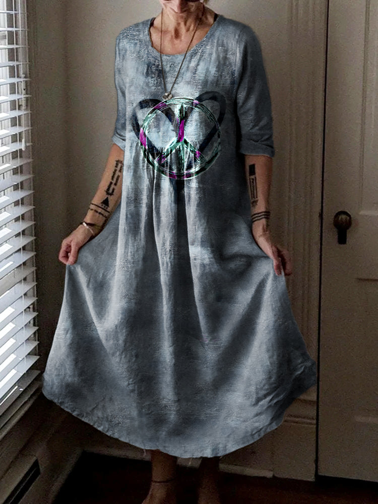Classic Vintage Dress with a Flattering Fit