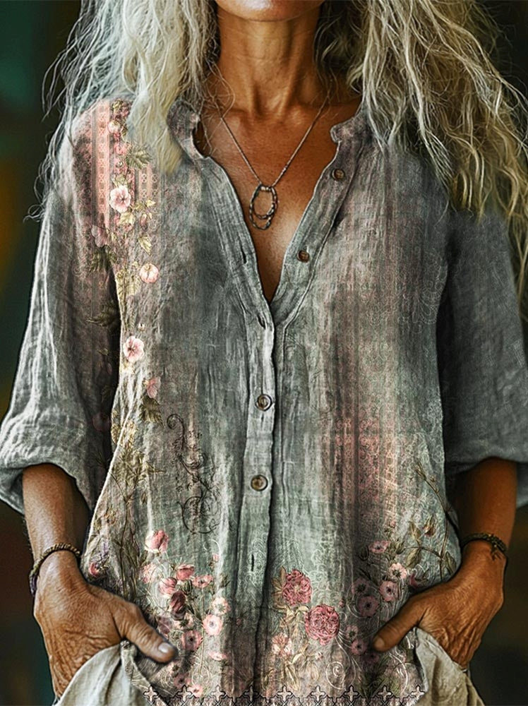 Classic Vintage Shirt with a Flattering Fit