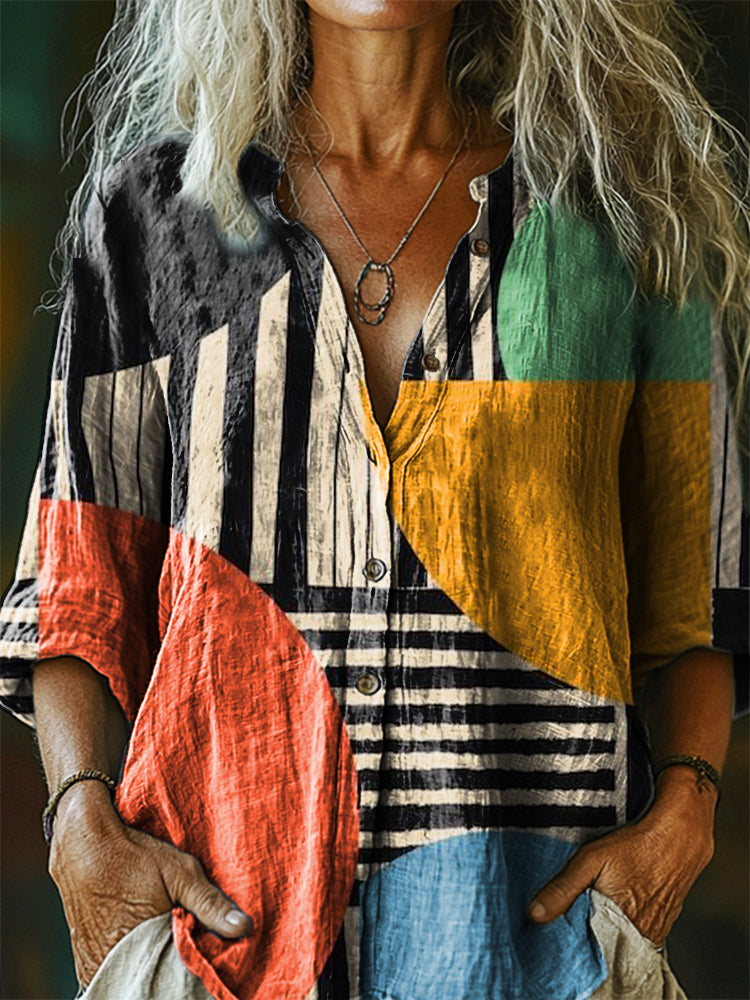Vintage Inspired Shirt with a Contemporary Edge