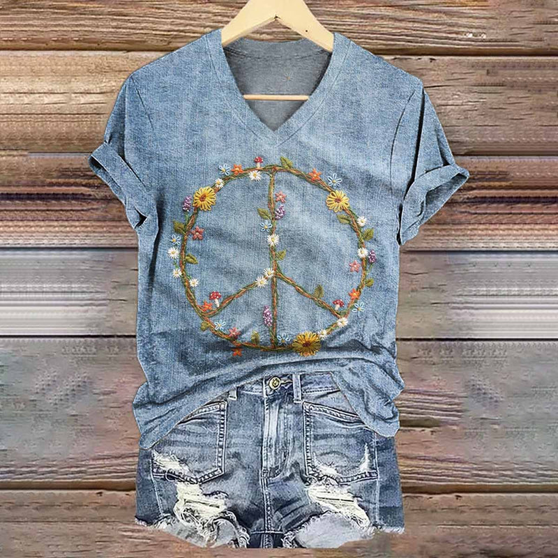 Well Tailored T-Shirt with a Graceful Silhouette