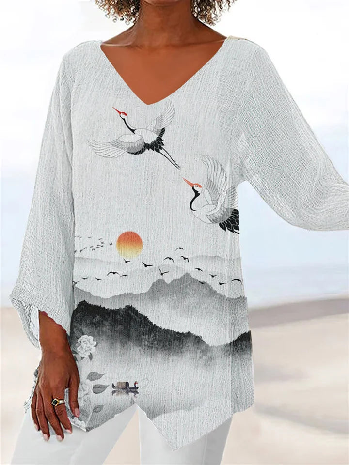 A Vintage Style Blouse with Delicate Timeless Details