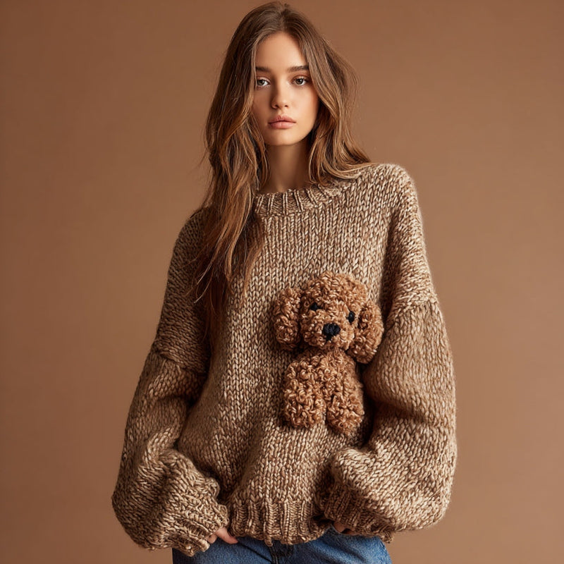 Vintage Inspired Sweater with a Contemporary Edge
