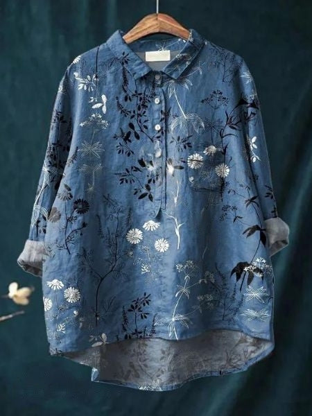 Vintage Inspired Blouse with a Contemporary Edge