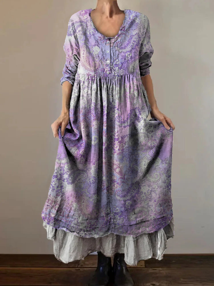 A Vintage Style Dress with Delicate Timeless Details