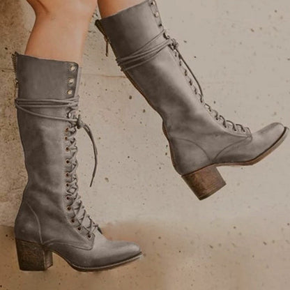 Vintage Inspired Orthopedic Boots