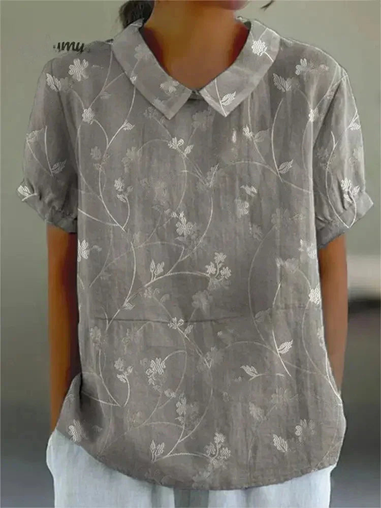 A Vintage Style Blouse with Delicate Timeless Details