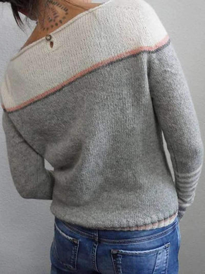 A Vintage Style Sweater with Delicate Timeless Details