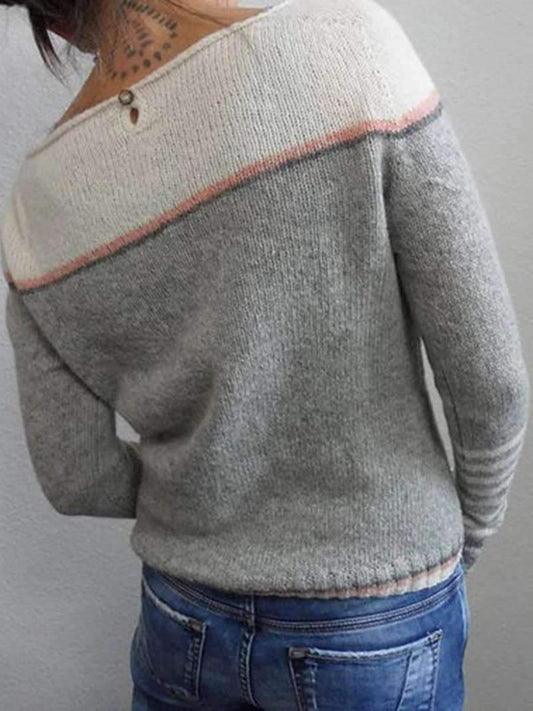 A Vintage Style Sweater with Delicate Timeless Details