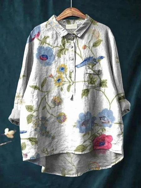 Vintage Inspired Blouse with a Contemporary Edge