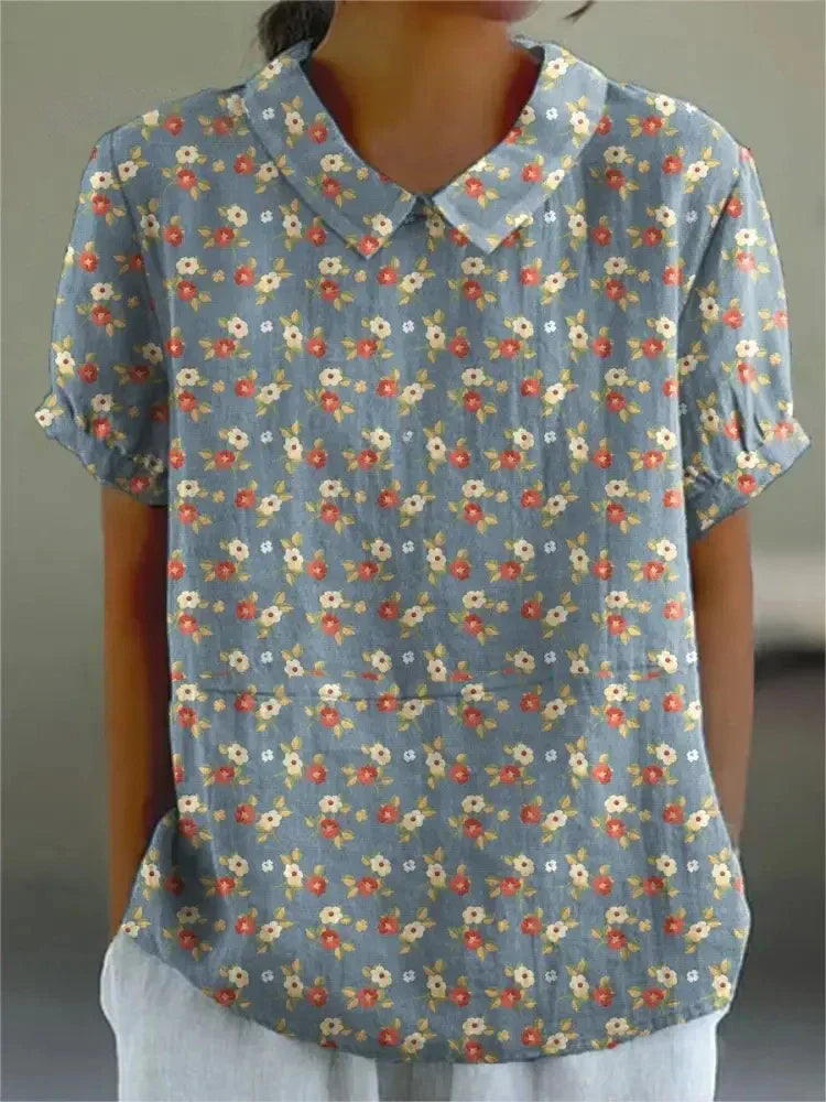 A Vintage Style Blouse with Delicate Timeless Details