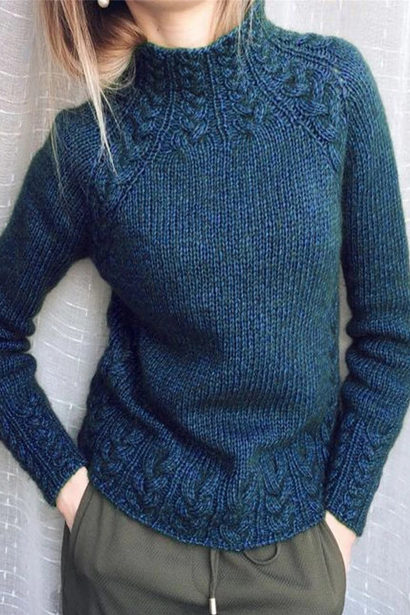 Vintage Inspired Sweater with a Contemporary Edge