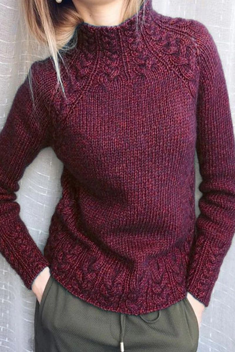 Vintage Inspired Sweater with a Contemporary Edge