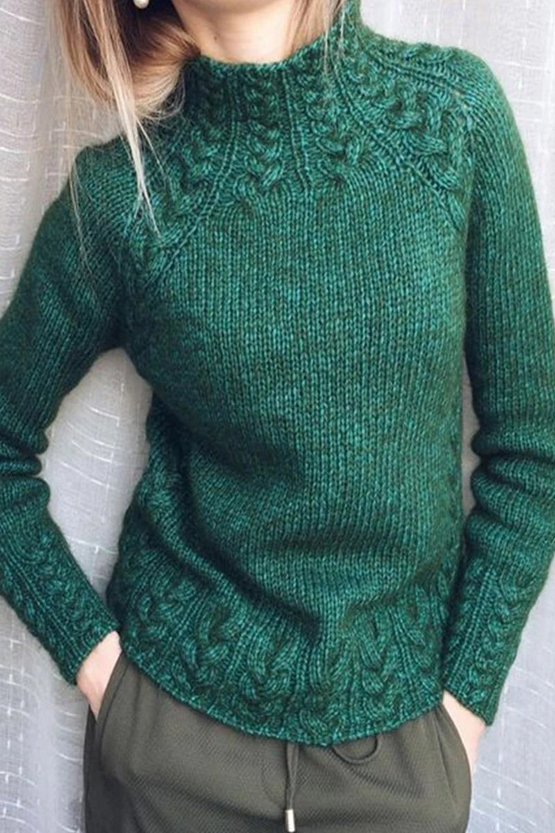 Vintage Inspired Sweater with a Contemporary Edge