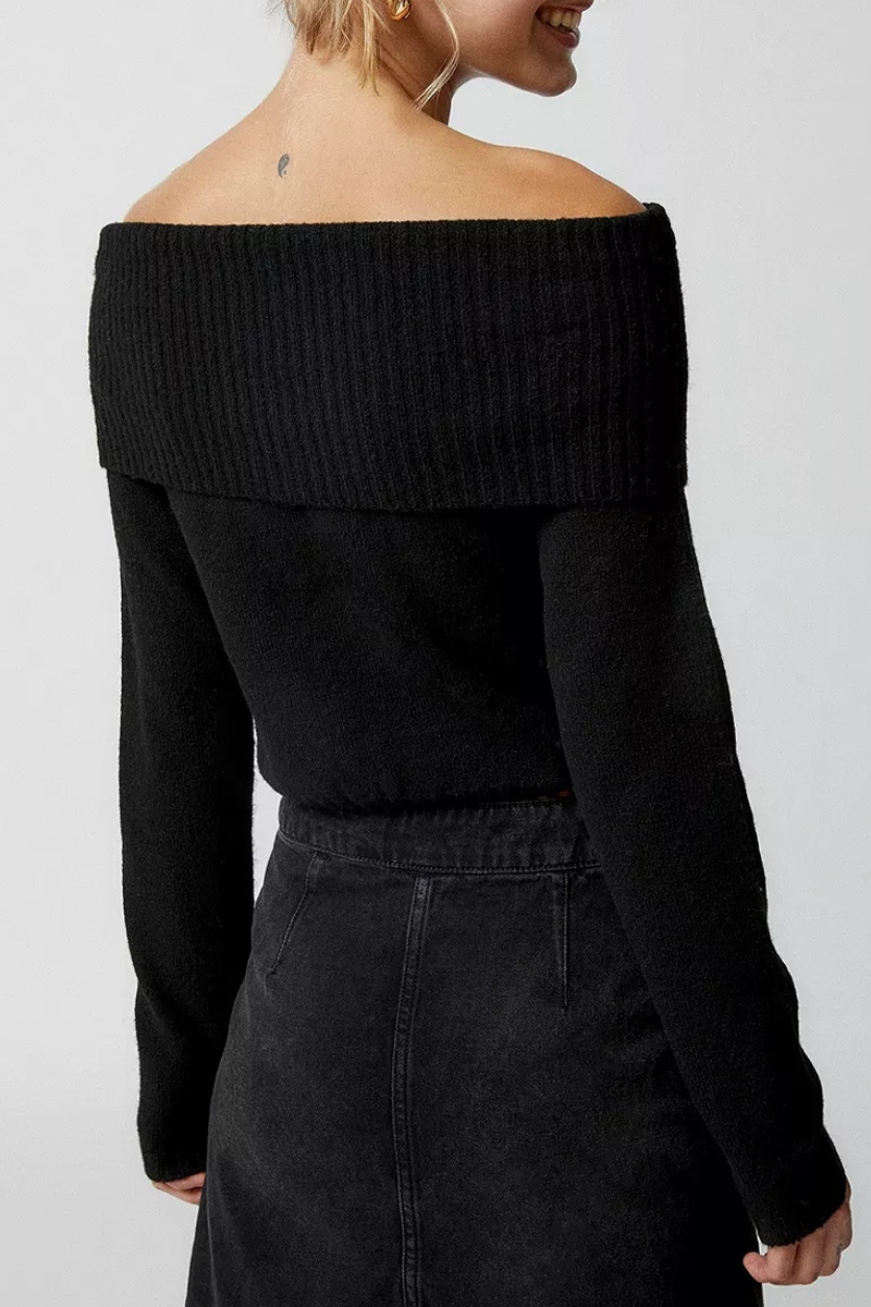 Vintage Inspired Sweater with a Contemporary Edge