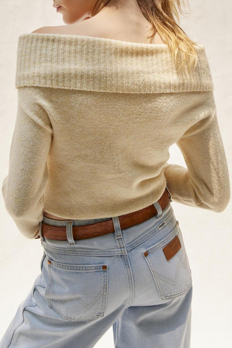 Vintage Inspired Sweater with a Contemporary Edge