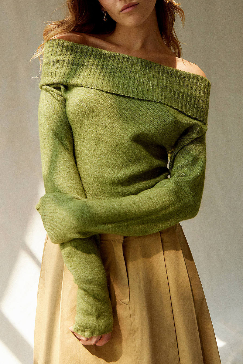 Vintage Inspired Sweater with a Contemporary Edge