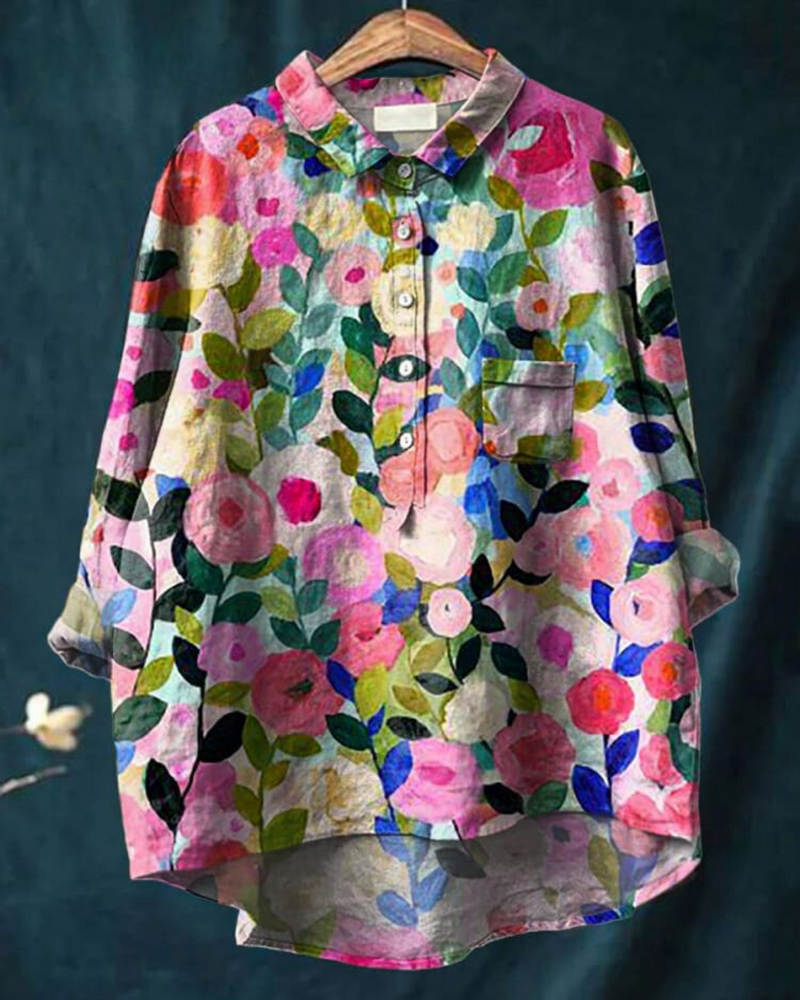 Vintage Inspired Blouse with a Contemporary Edge