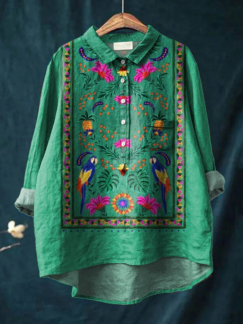 Vintage Inspired Shirt with a Contemporary Edge