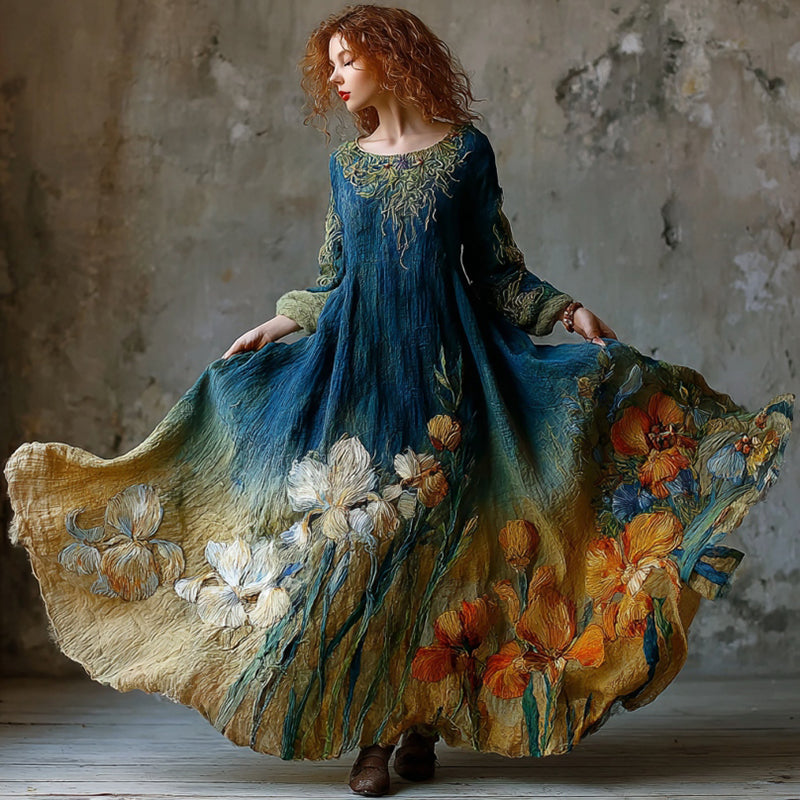 Classic Vintage Dress with a Flattering Fit