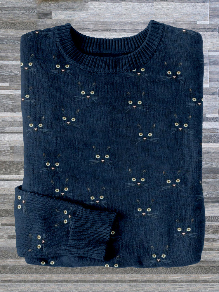 A Vintage Style Sweater with Delicate Timeless Details