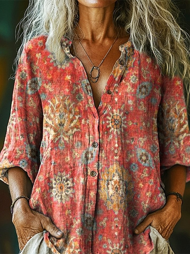 Classic Vintage Shirt with a Flattering Fit