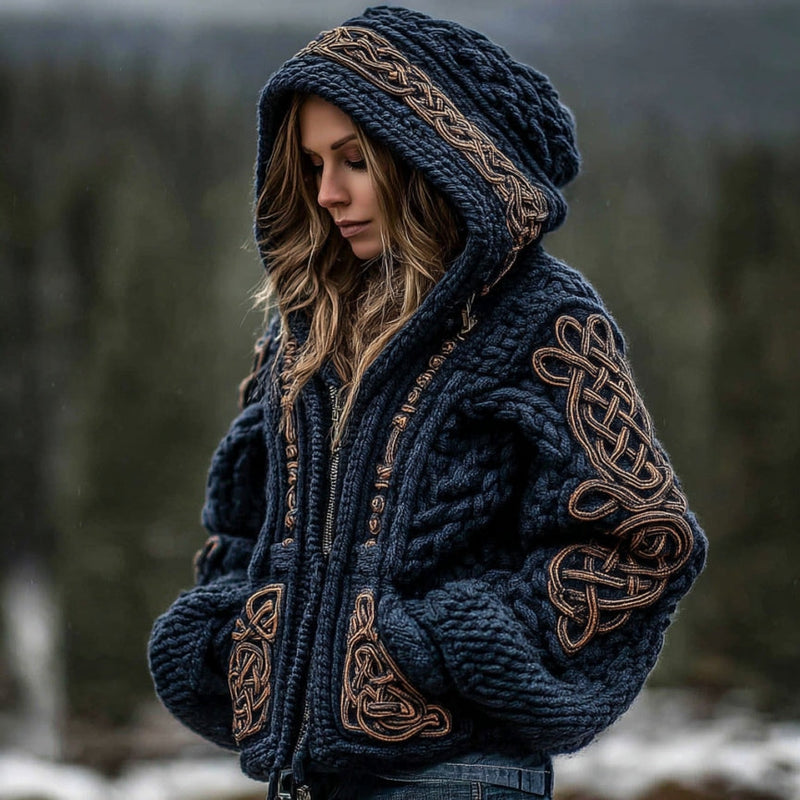 Vintage Inspired Sweater with a Contemporary Edge