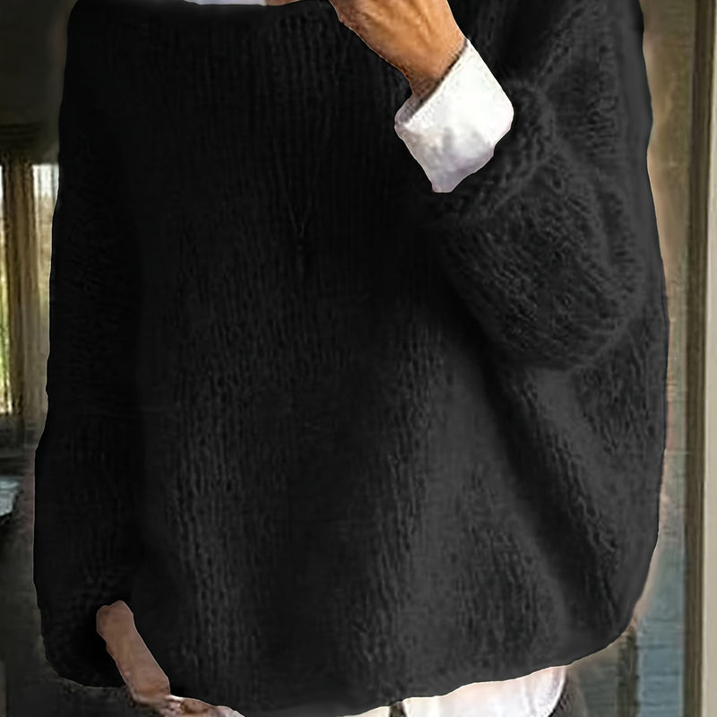 Well Tailored Sweater with a Graceful Silhouette