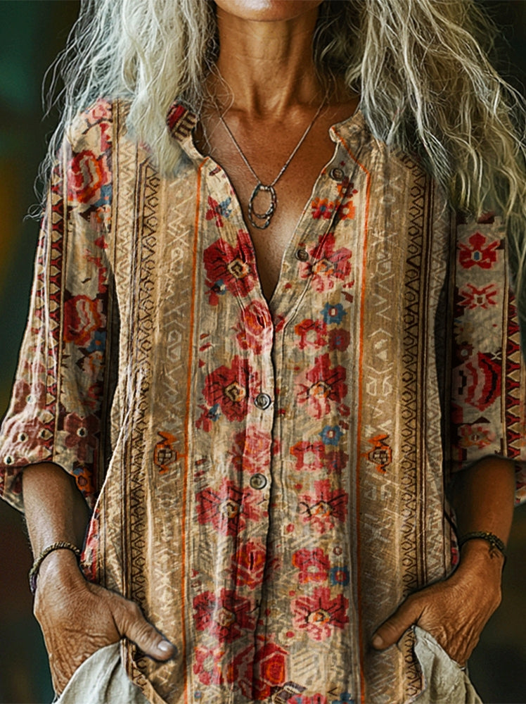 Vintage Inspired Shirt with a Contemporary Edge