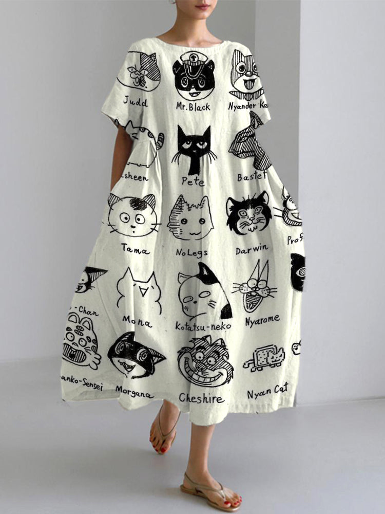 Finely Styled Dress with a Classic Vintage Look