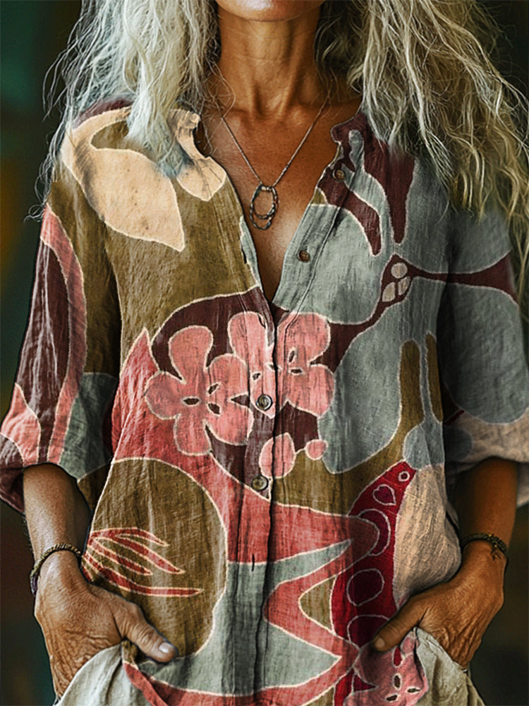 A Vintage Style Shirt with Delicate Timeless Details