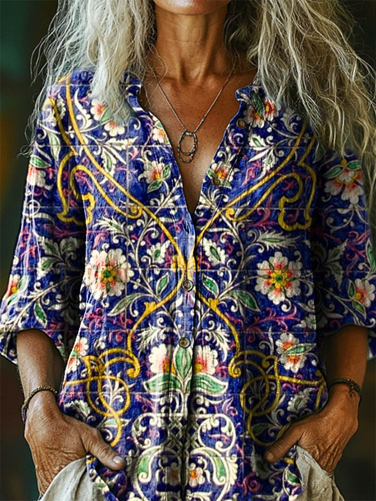 Classic Vintage Shirt with a Flattering Fit