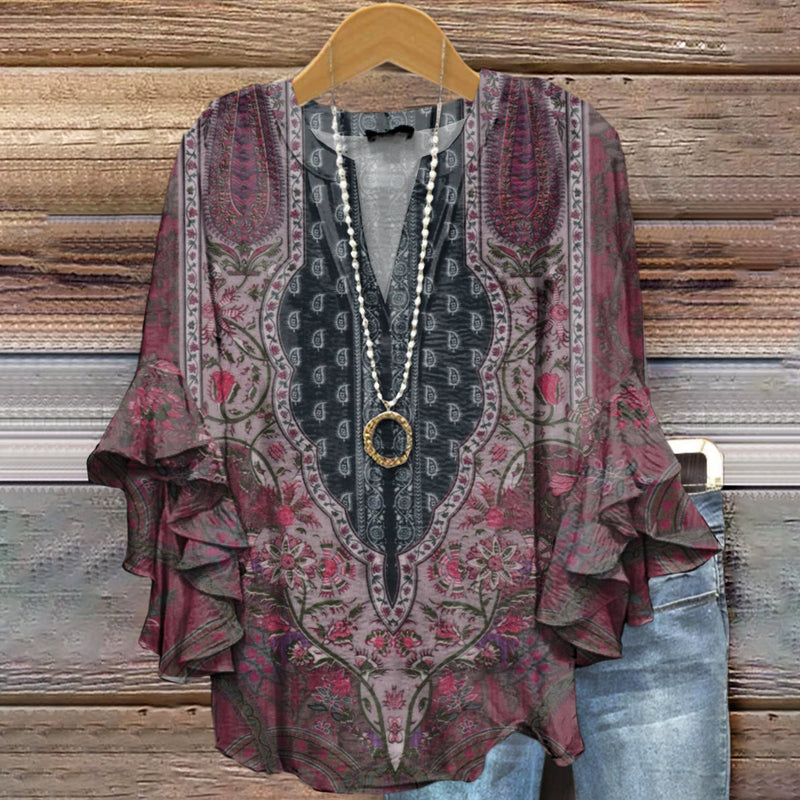 A Vintage Style Top with Delicate Timeless Details