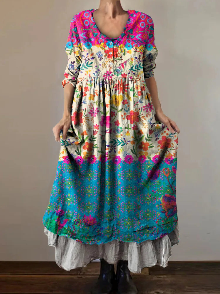 A Vintage Style Dress with Delicate Timeless Details