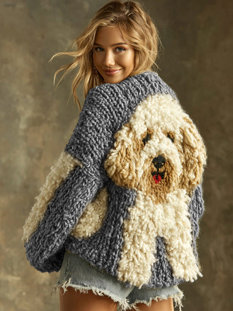 Classic Vintage Sweater with a Flattering Fit