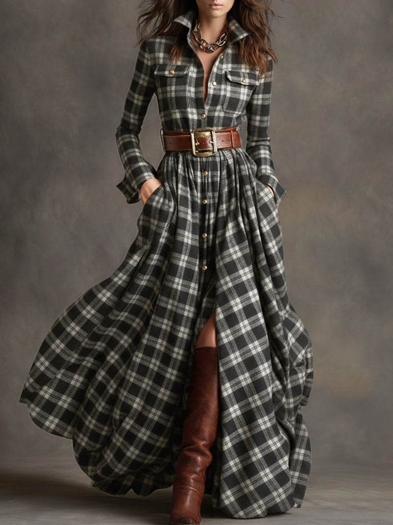 A Vintage Style Dress with Delicate Timeless Details