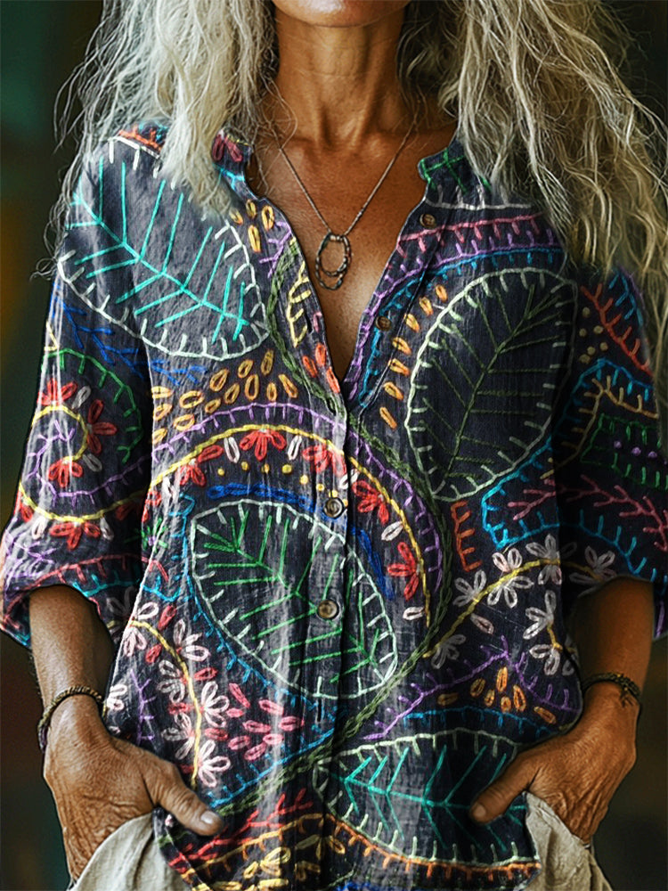 Vintage Inspired Shirt with a Contemporary Edge
