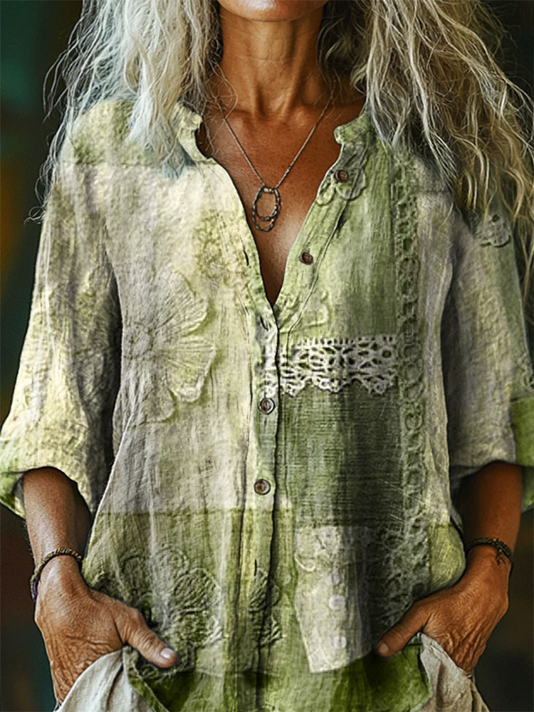 Vintage Inspired Shirt with a Contemporary Edge