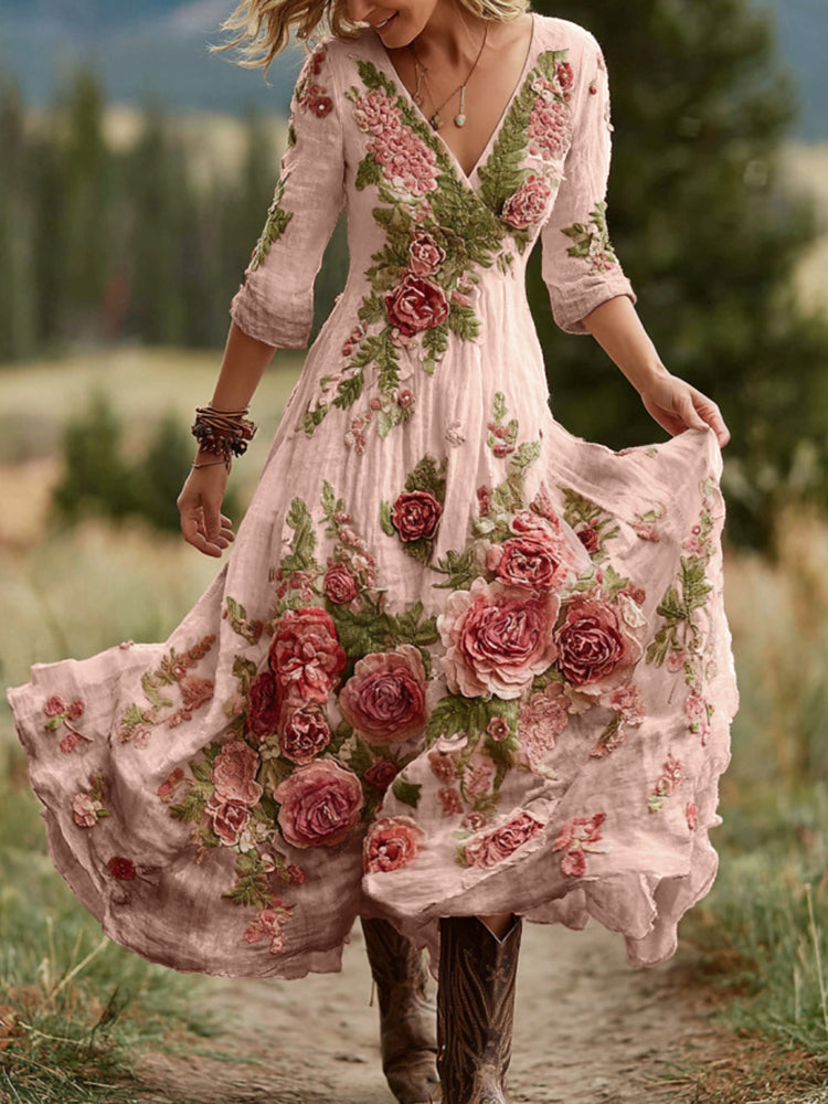 Vintage Inspired Dress with a Contemporary Edge