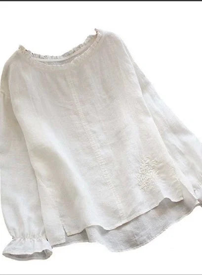 A Vintage Style Top with Delicate Timeless Details