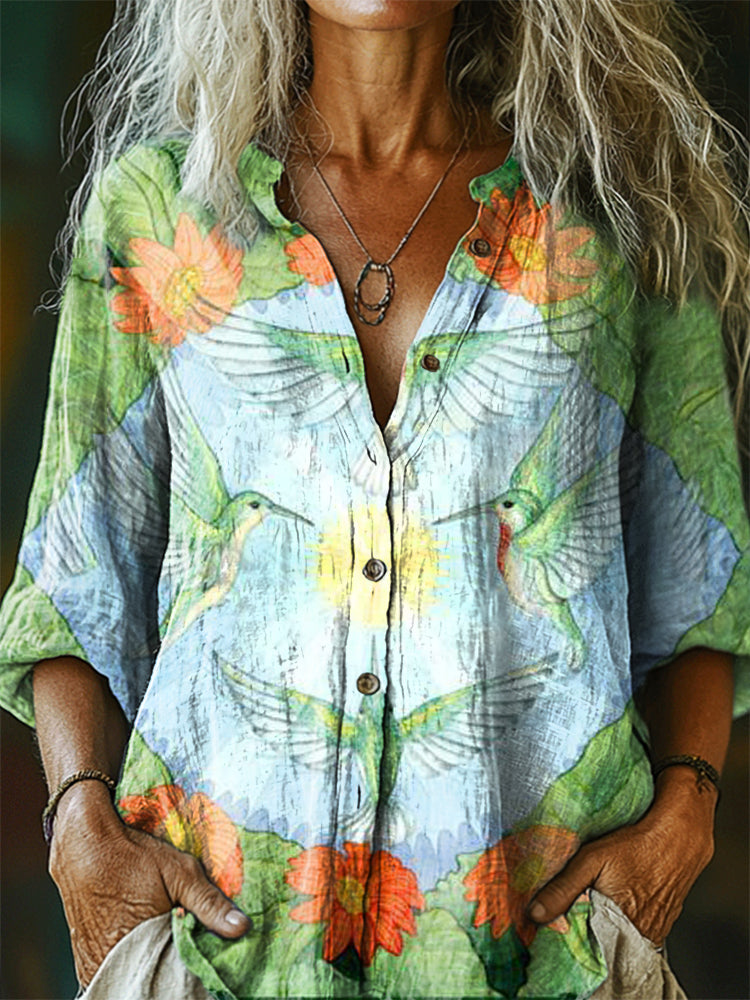 Vintage Inspired Shirt with a Contemporary Edge