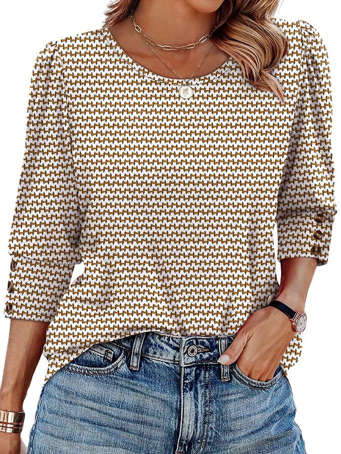 Casually Elegant T-Shirt with a Refined Edge