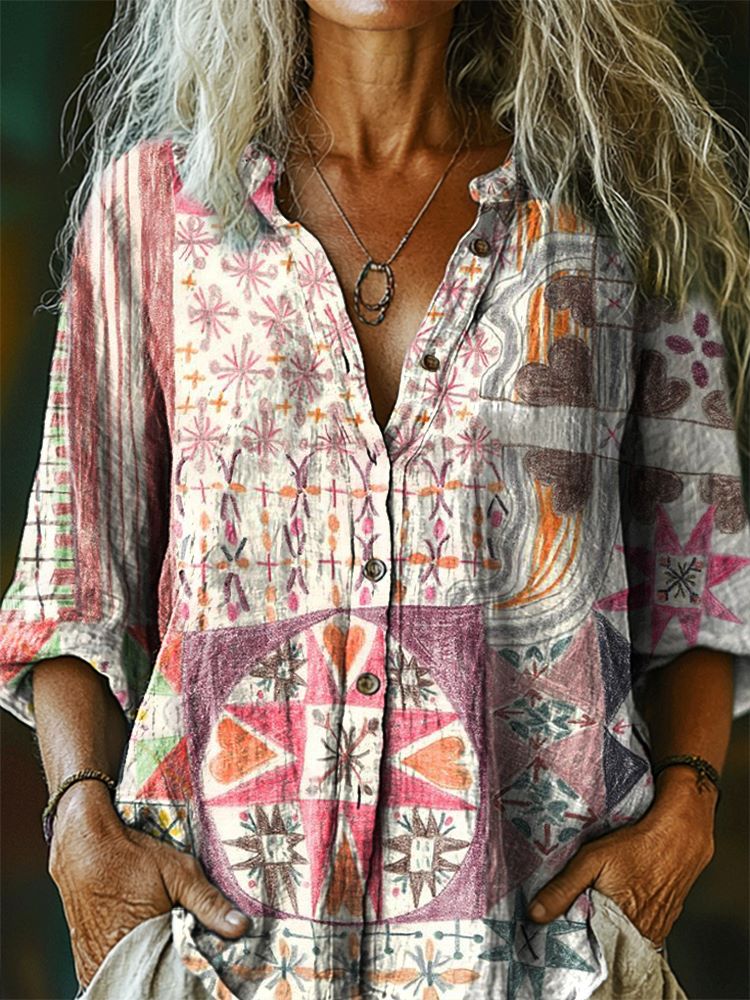 Vintage Inspired Shirt with a Contemporary Edge