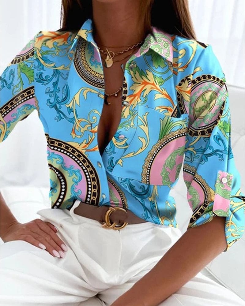 A Vintage Style Blouse with Delicate Timeless Details