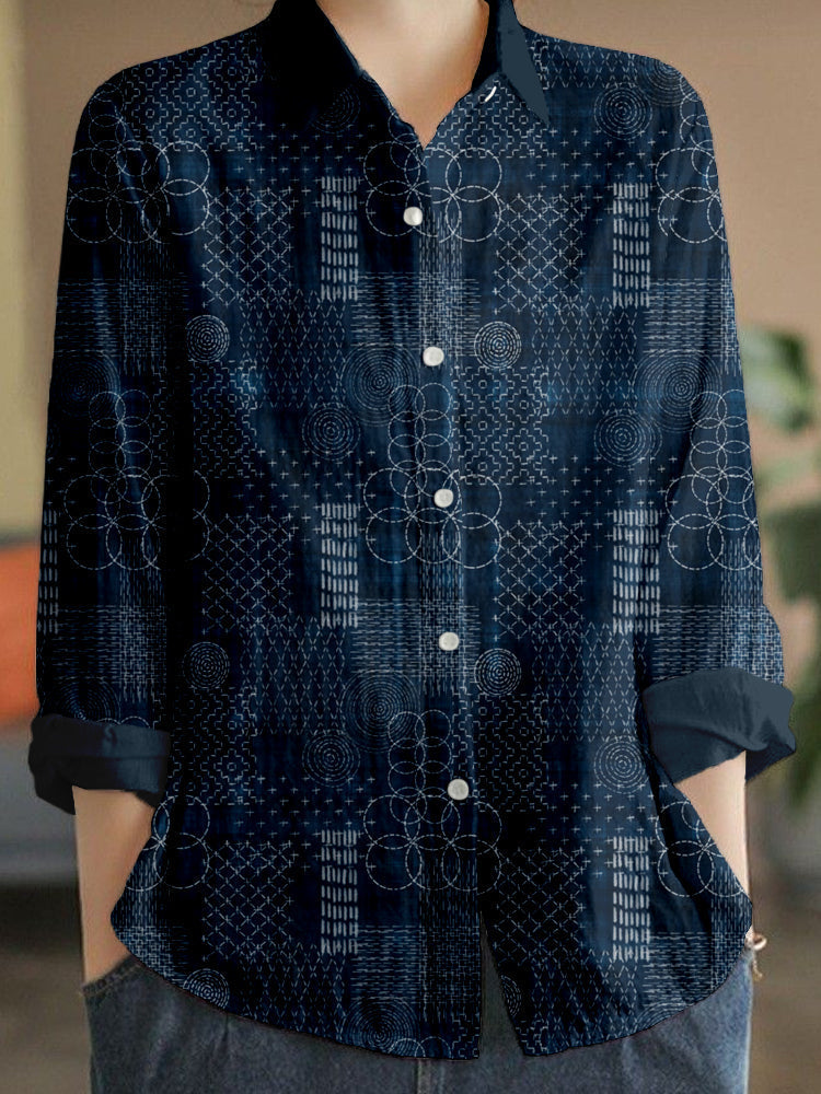 Subtly Elegant Blouse with a Refined Vintage Look