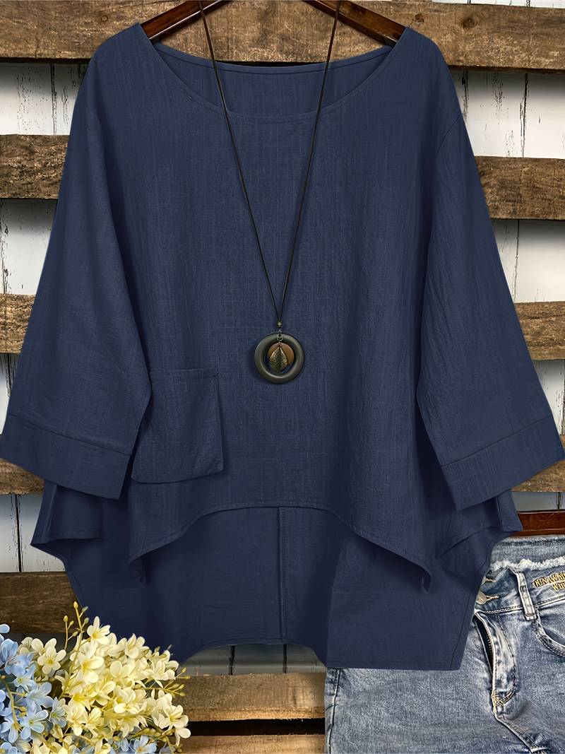 Beautifully Finished Blouse in a Timeless Design